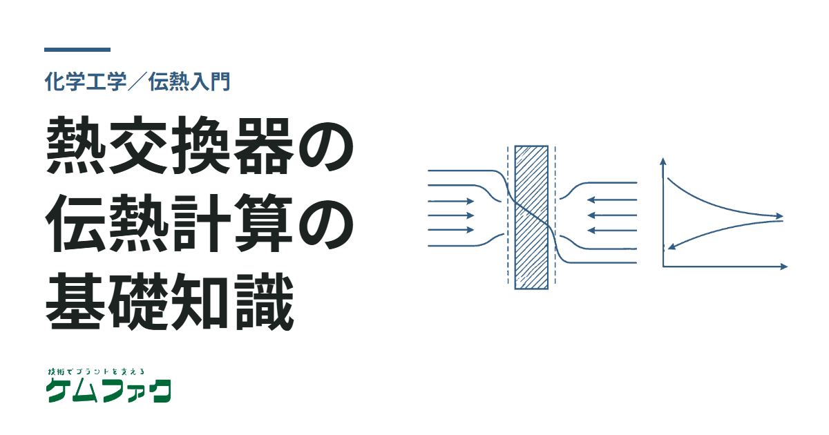 【熱交換器】伝熱計算の基礎知識